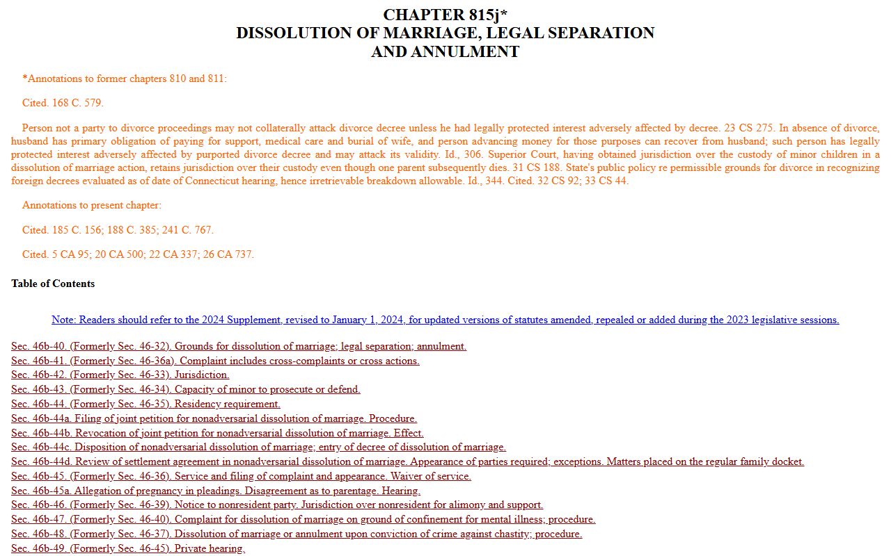 Connecticut divorce decree source image